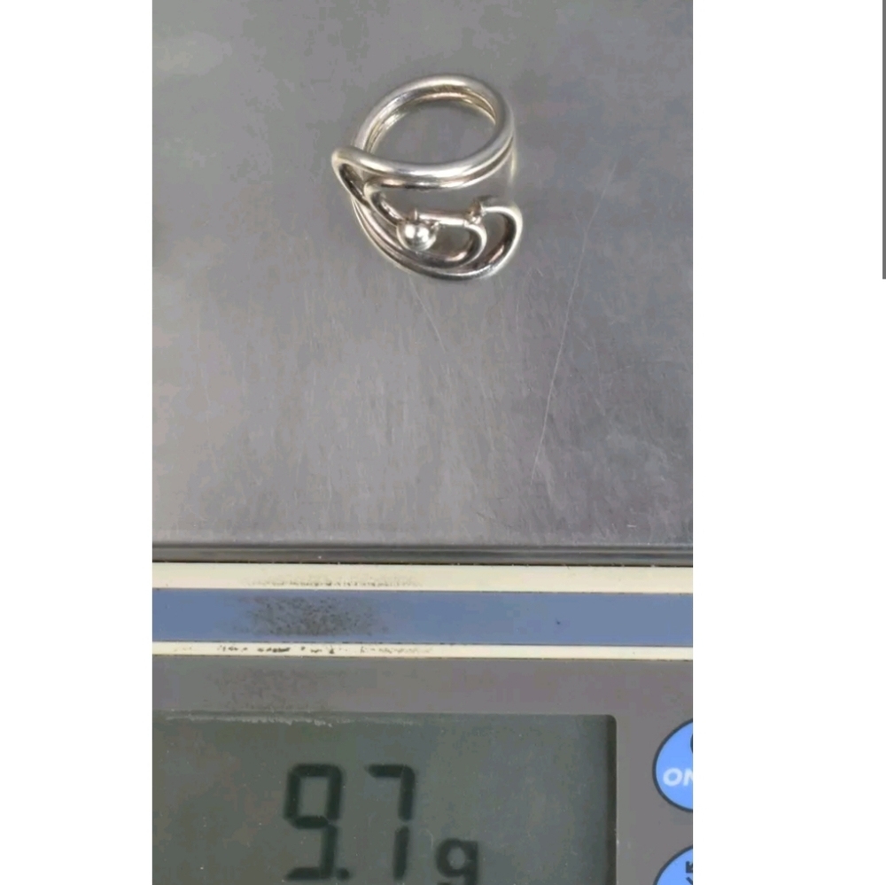 Artisan Sterling Handcrafted Unique Ring Size 7 - image 5